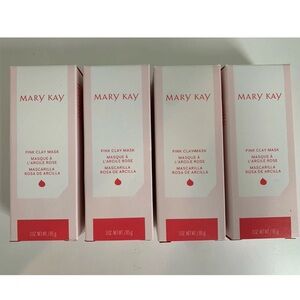 Mary Kay Pink Clay Skincare Mask lot of 4